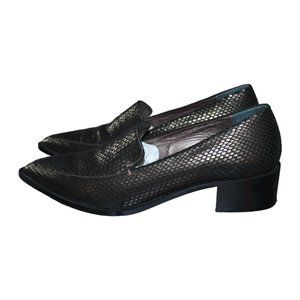 Grigiarancio Italian Shoes Woman's Pointy Toe Slip On Size 40‎